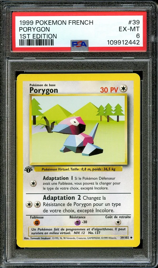 PSA 6 Porygon