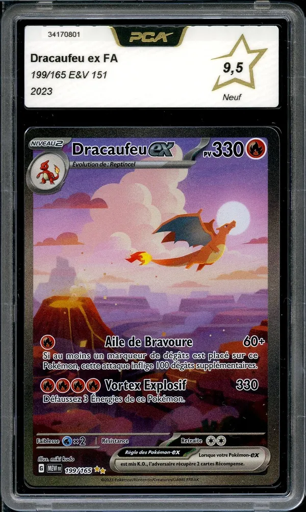 PCA 9.5 Dracaufeu Ex