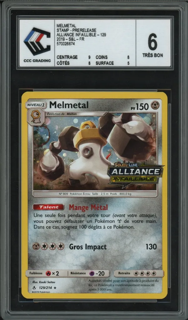 CCC 6 Melmetal Holo Stamp