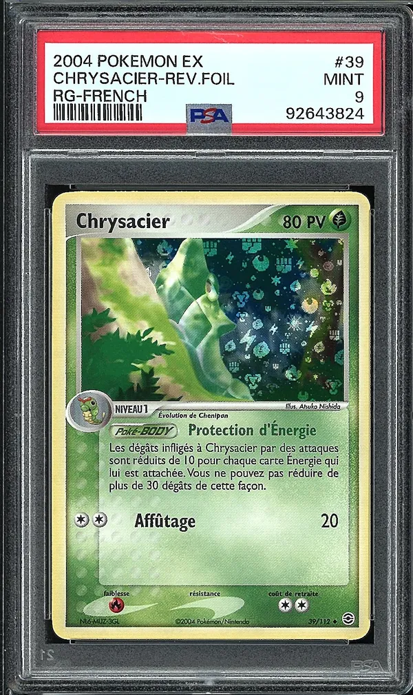 PSA 9 Chrysacier Reverse