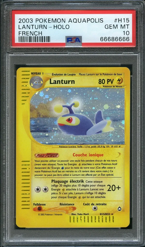 PSA 10 Lanturn Holo