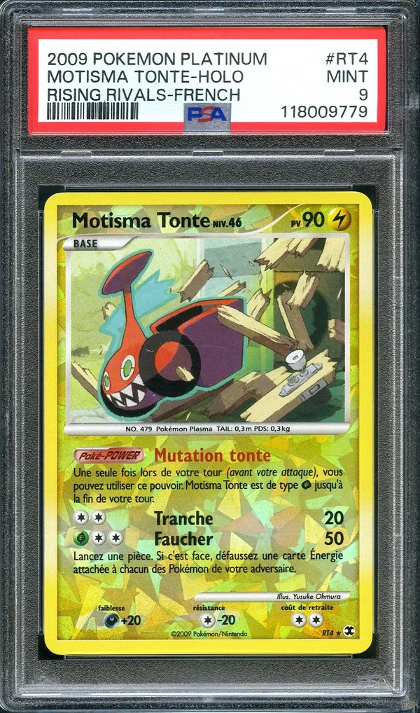 PSA 9 Motisma Tonte Holo