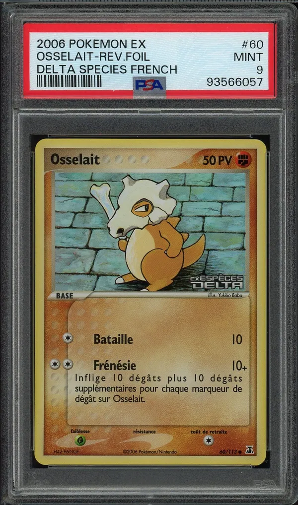 PSA 9 Osselait Reverse