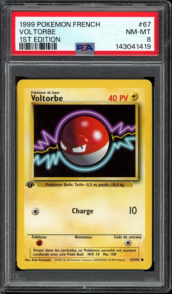 PSA 8 Voltorbe