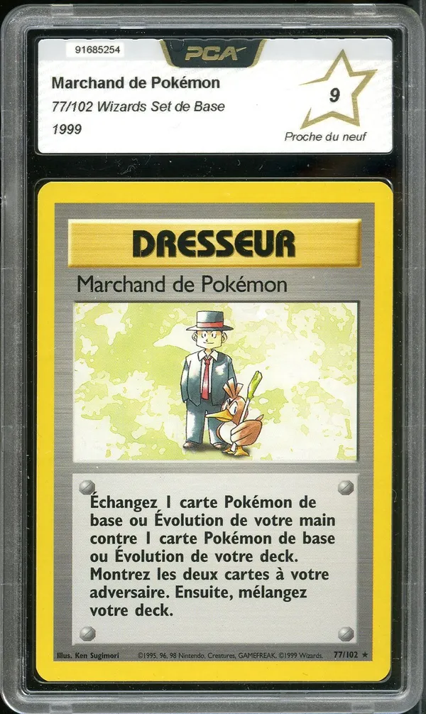 PCA 9 Marchand de Pokémon