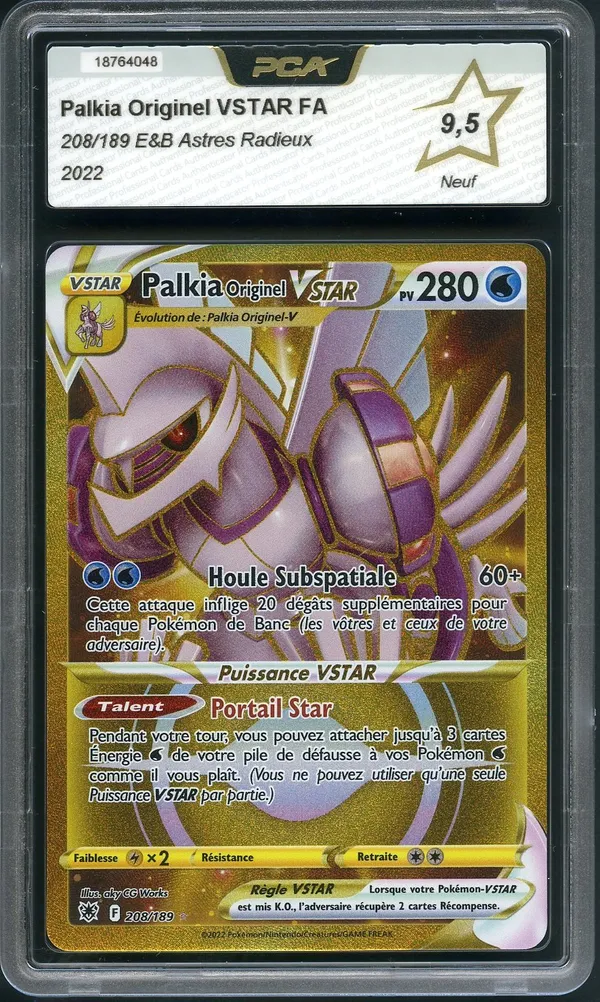 PCA 9.5 Palkia Forme Originel VStar Gold