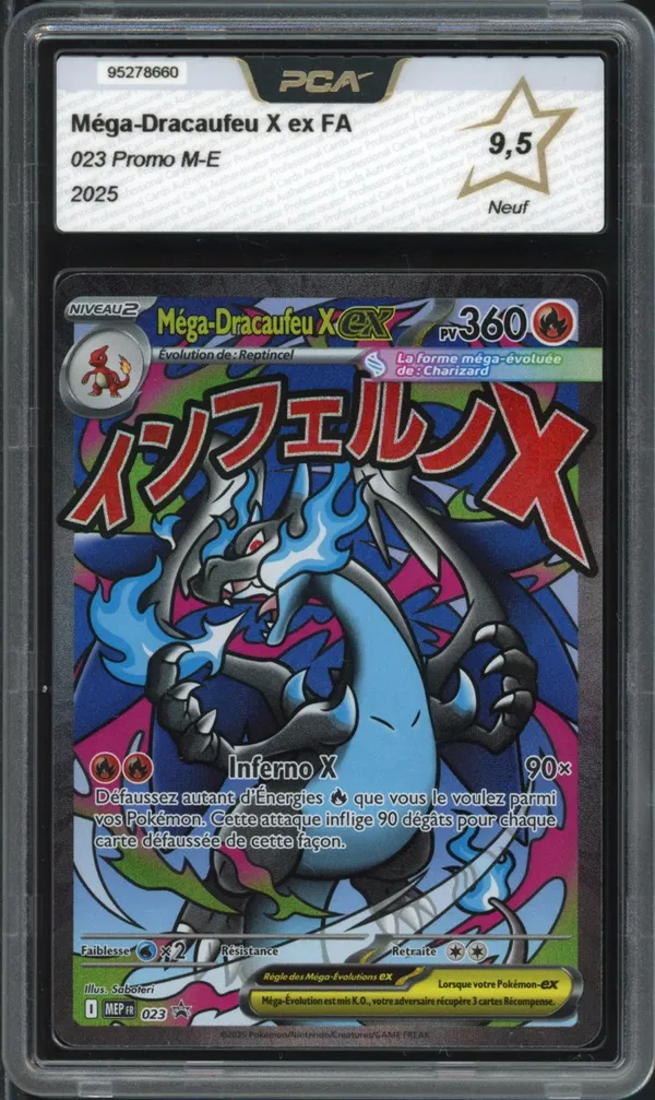PCA 9.5 Méga Dracaufeu X Ex