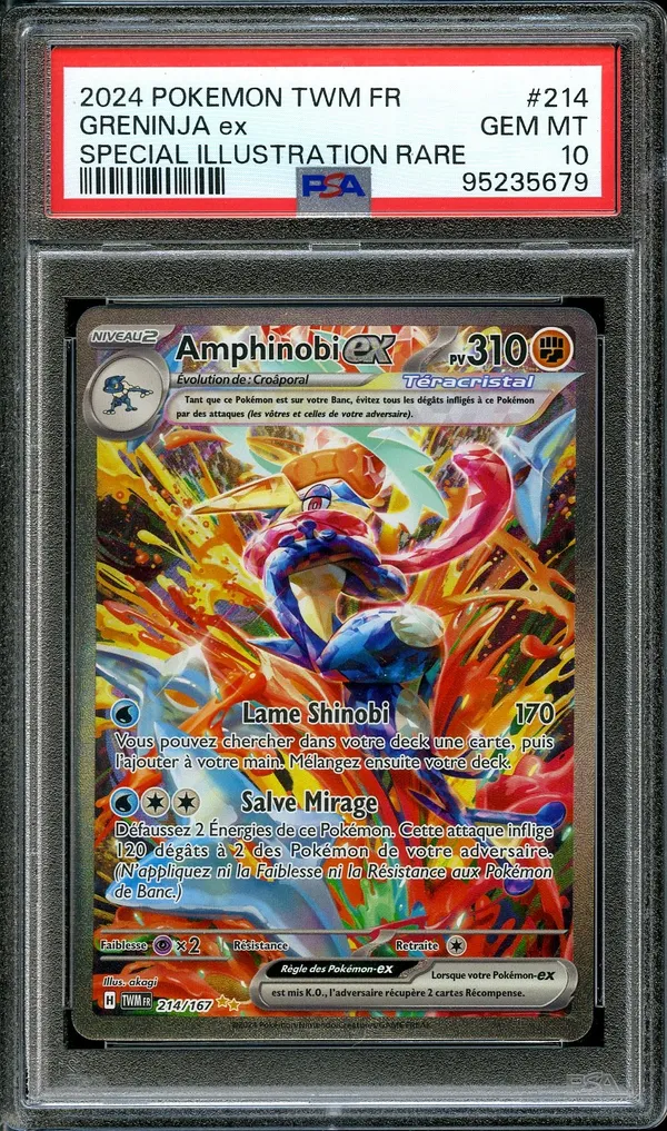 PSA 10 Amphinobi Ex