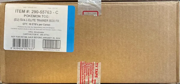 Case ETB EV4.5 Destinées de Paldea