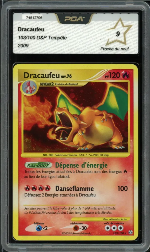 PCA 9 Dracaufeu Holo