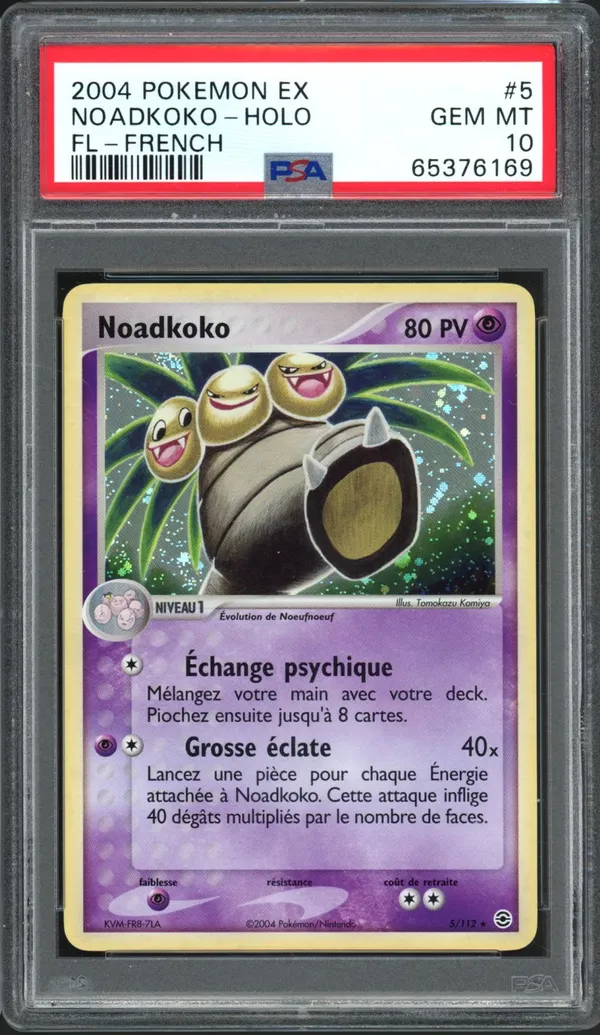 PSA 10 Noadkoko Holo