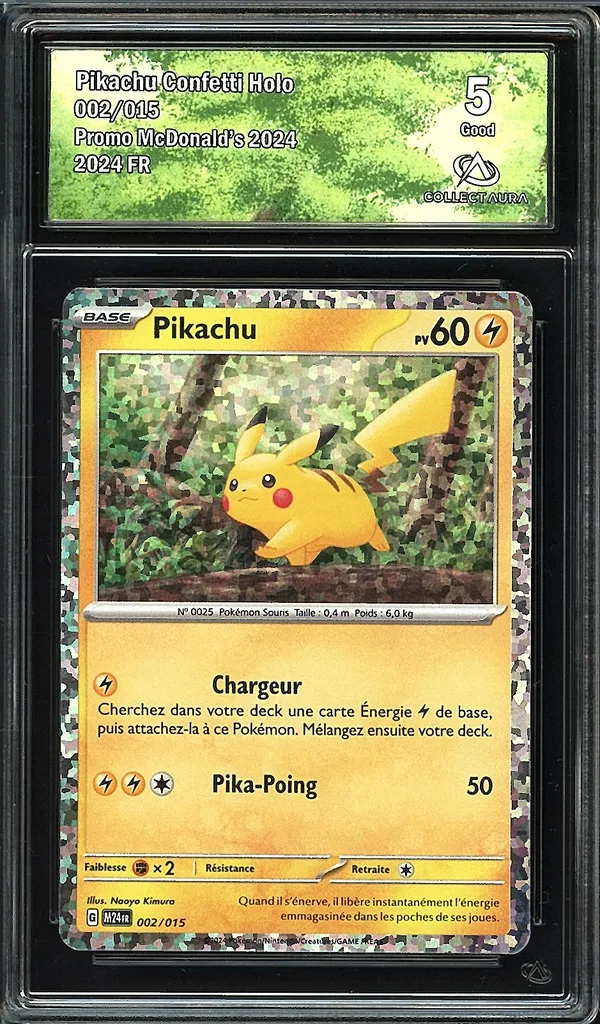 CA 5 Pikachu Holo