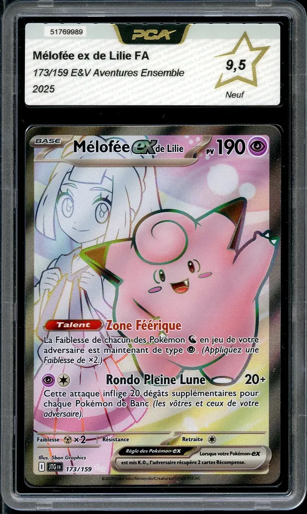 PCA 9.5 Mélofée Ex de Lilie