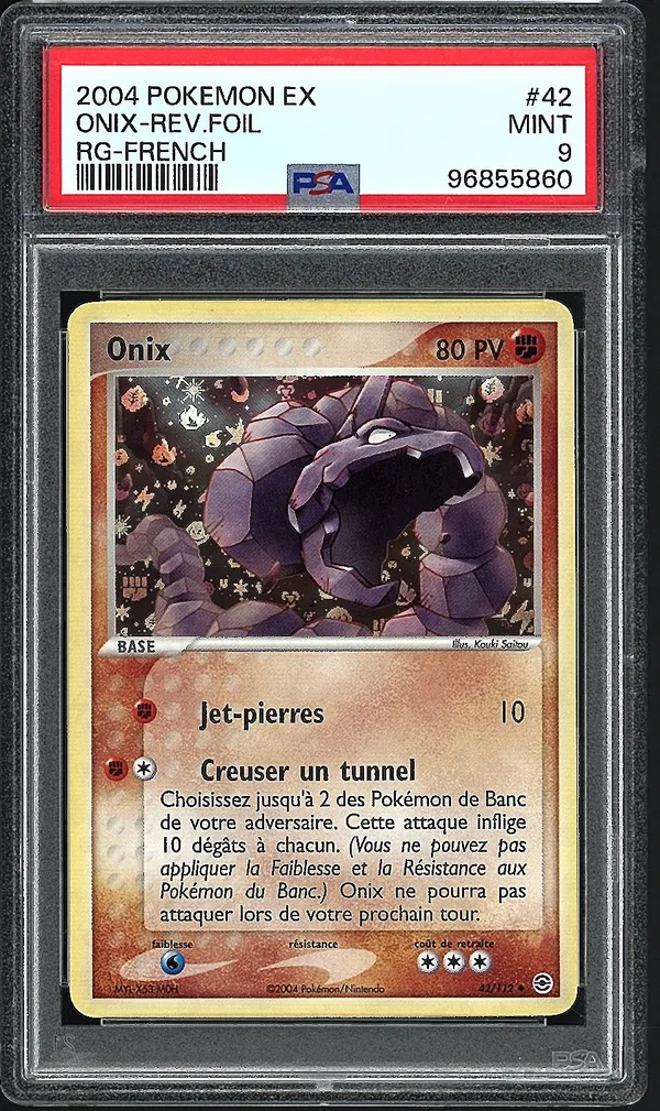 PSA 9 Onix Reverse