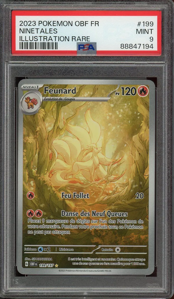 PSA 9 Feunard