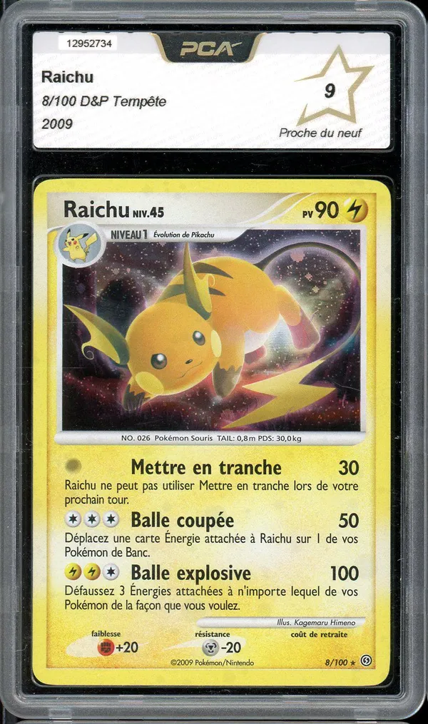 PCA 9 Raichu Holo