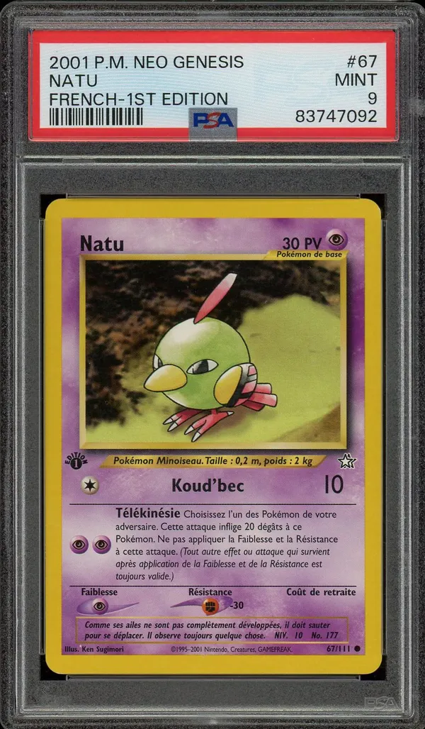 PSA 9 Natu