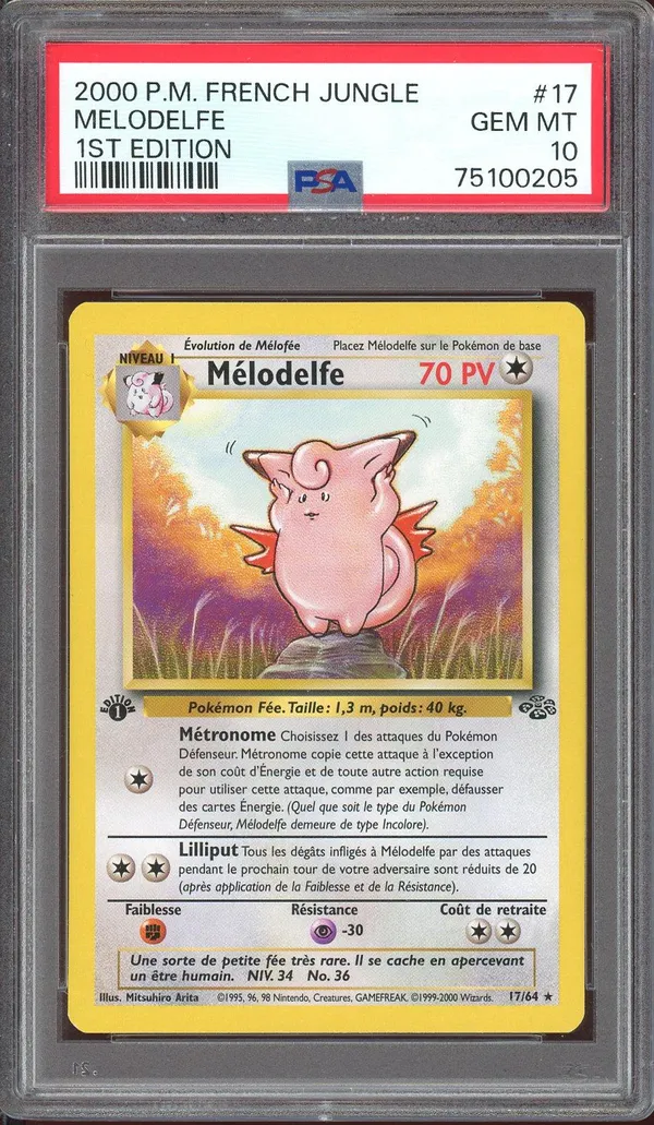 PSA 10 Mélodelfe