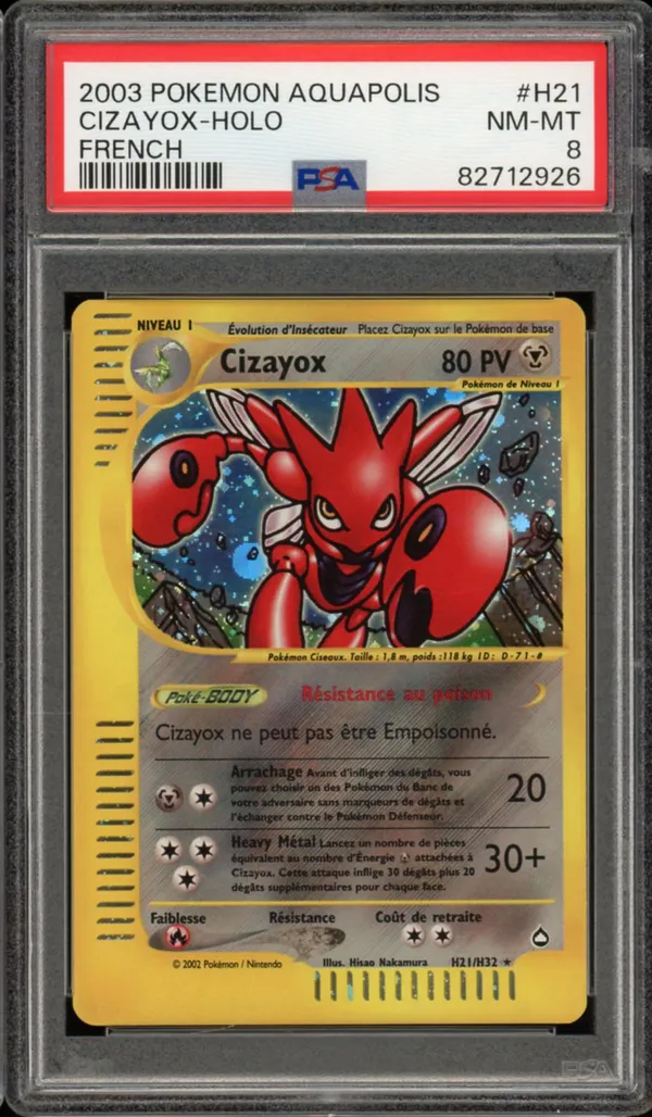 PSA 8 Cizayox Holo