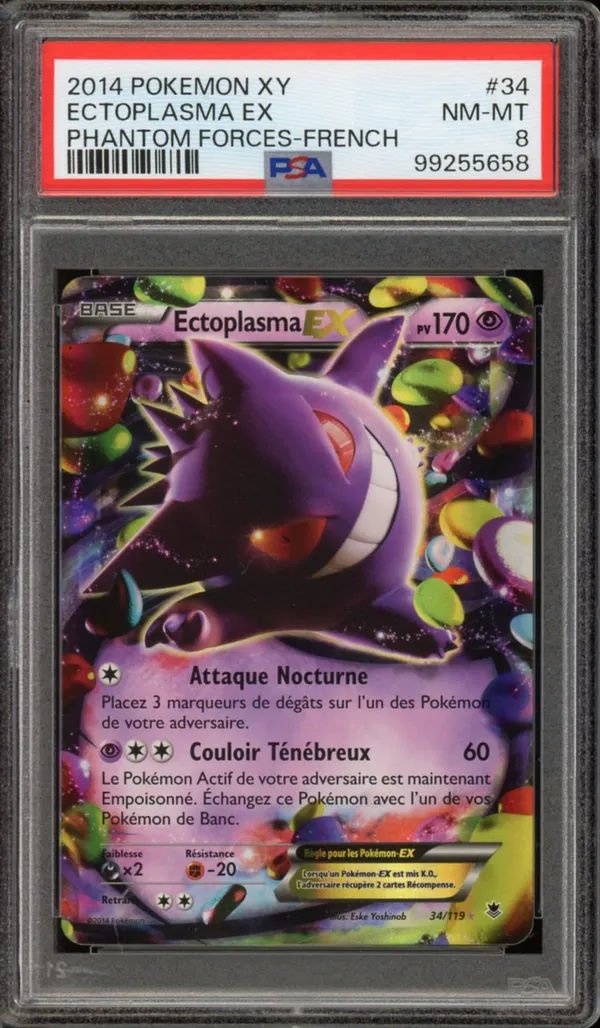 PSA 8 Ectoplasma Ex