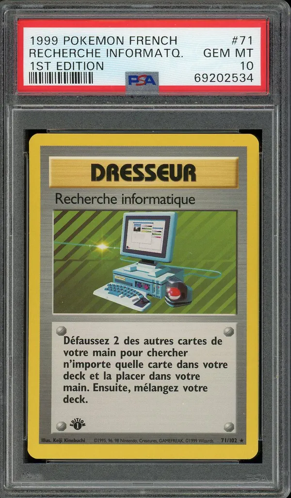 PSA 10 Recherche Informatique