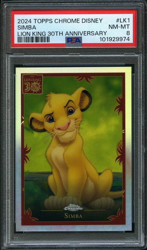 PSA 8 Simba Lion King 30Th