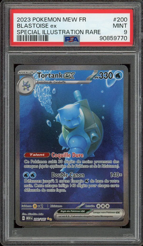 PSA 9 Tortank Ex