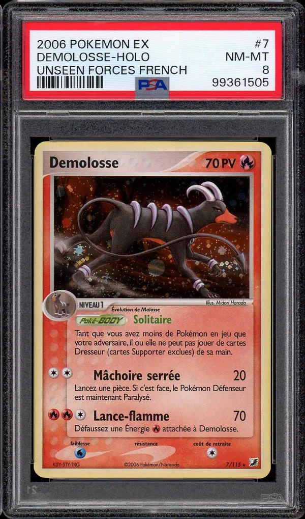 PSA 8 Demolosse Holo