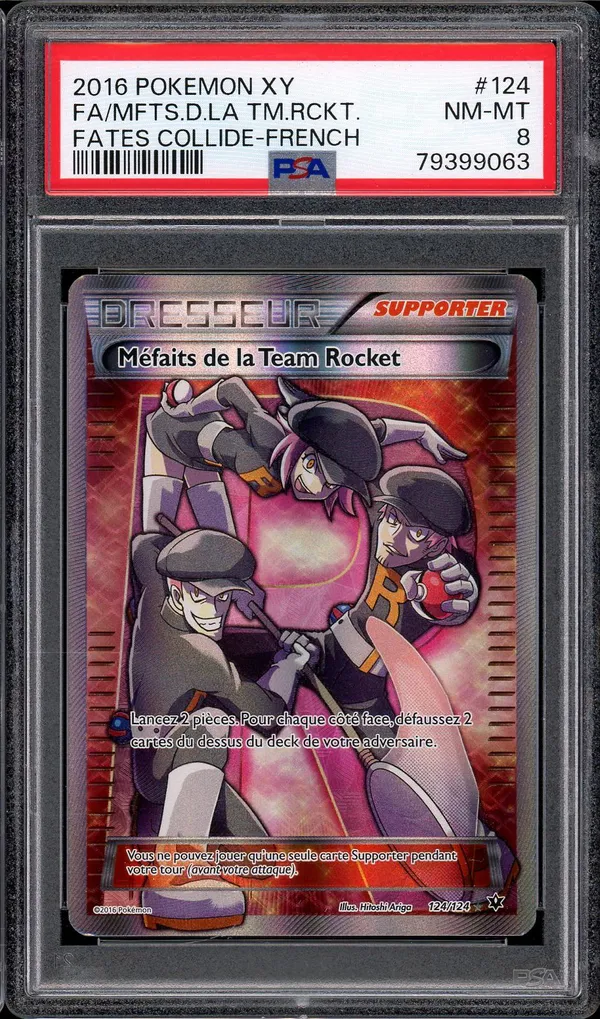 PSA 8 Méfaits de la Team Rocket