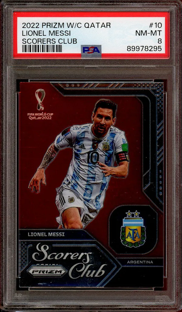 PSA 8 Lionel Messi