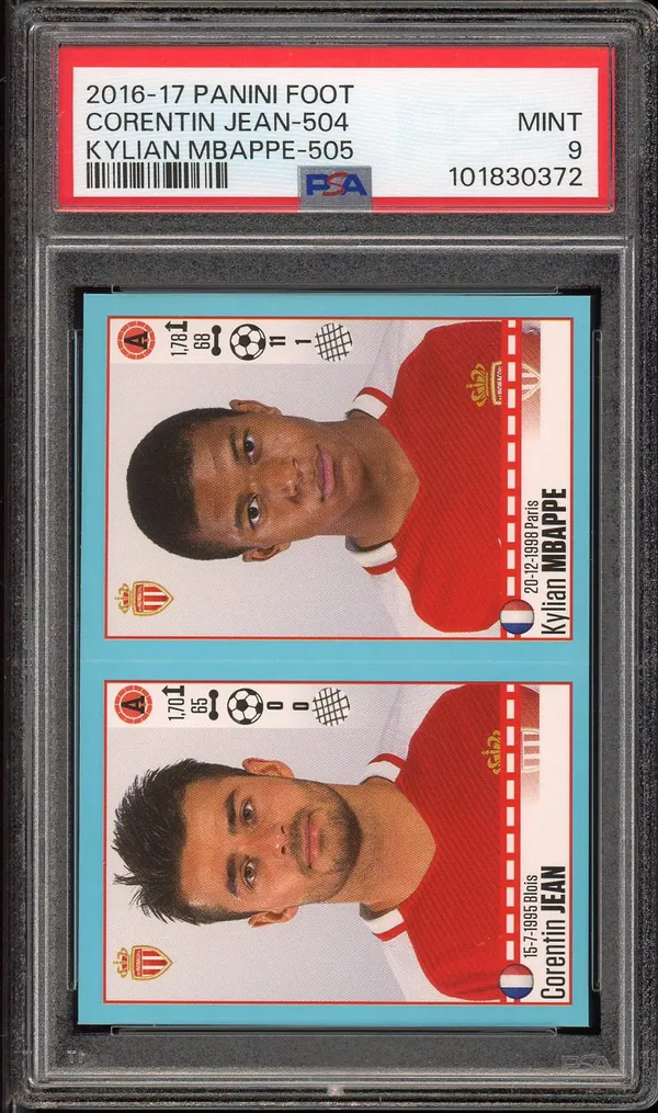 PSA 9 Kylian Mbappé