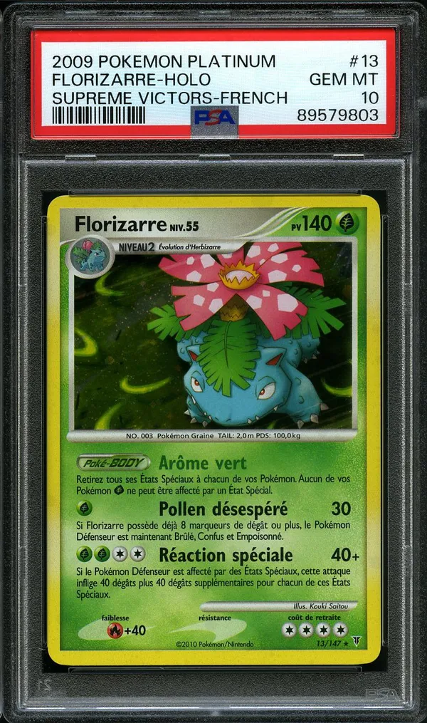 PSA 10 Florizarre Holo