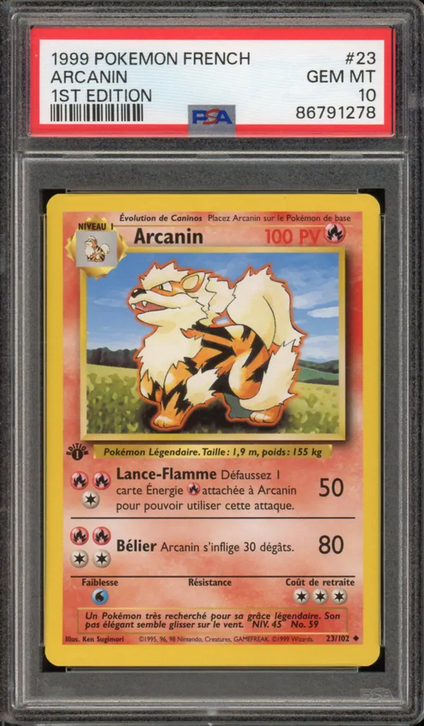 PSA 10 Arcanin