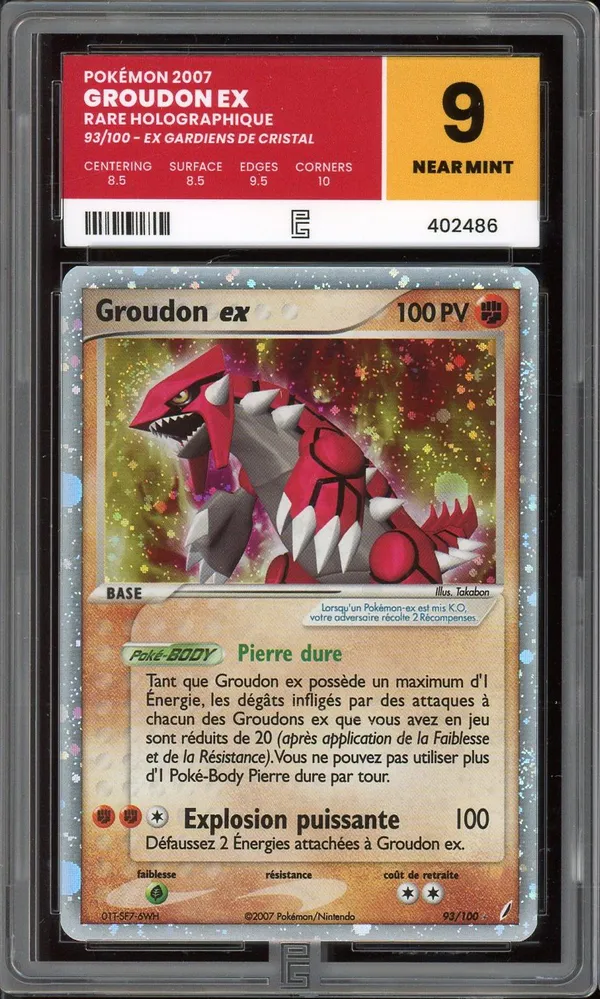 PG 9 Groudon Ex