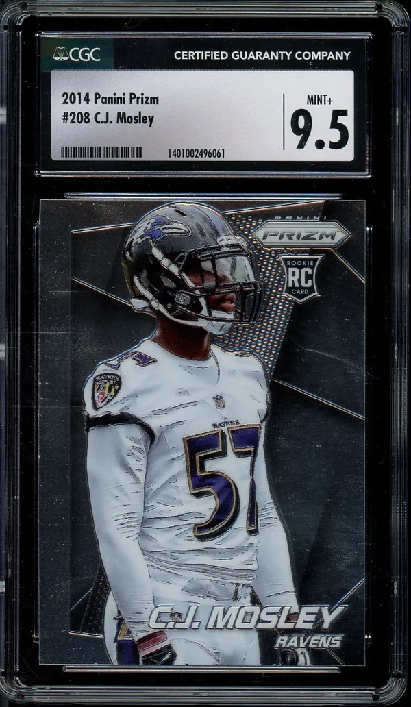 CGC 9.5 C.J. Mosley