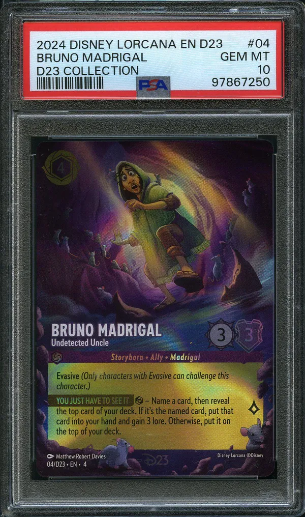 PSA 10 Bruno Madrigal