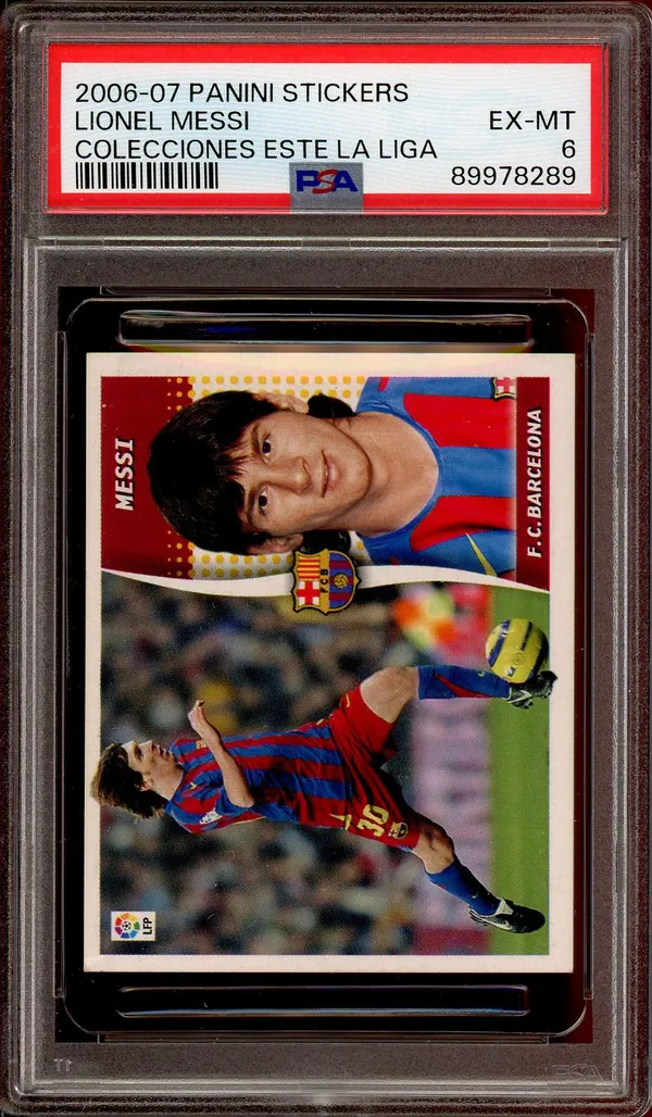 PSA 6 Lionel Messi