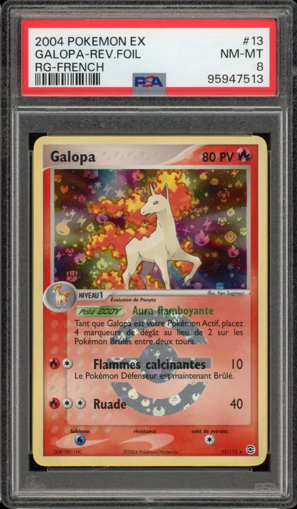PSA 8 Galopa Reverse