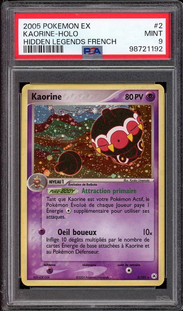 PSA 9 Kaorine Holo