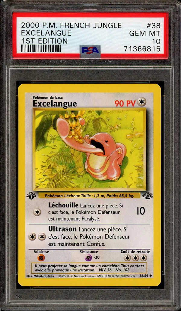 PSA 10 Excelangue