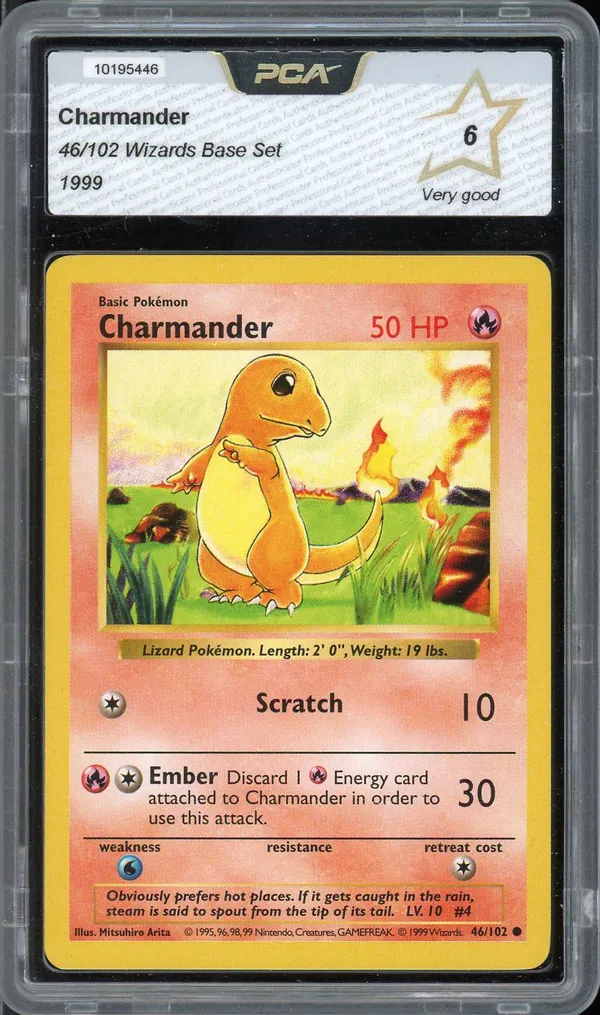 PCA 6 Charmander