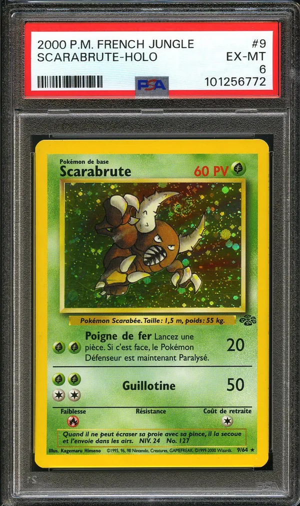 PSA 6 Scarabrute Holo