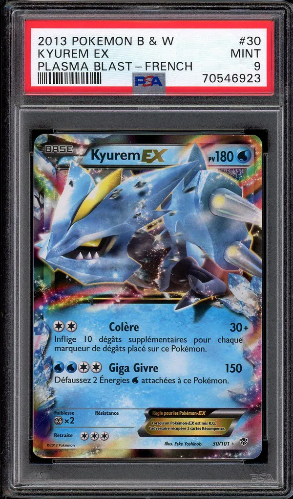 PSA 9 Kyurem Ex