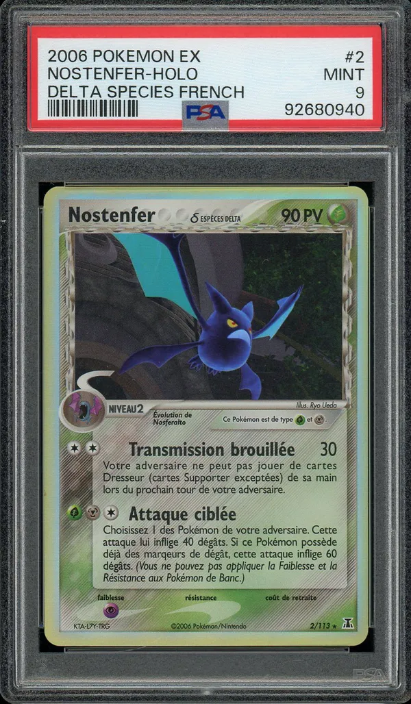 PSA 9 Nostenfer Holo