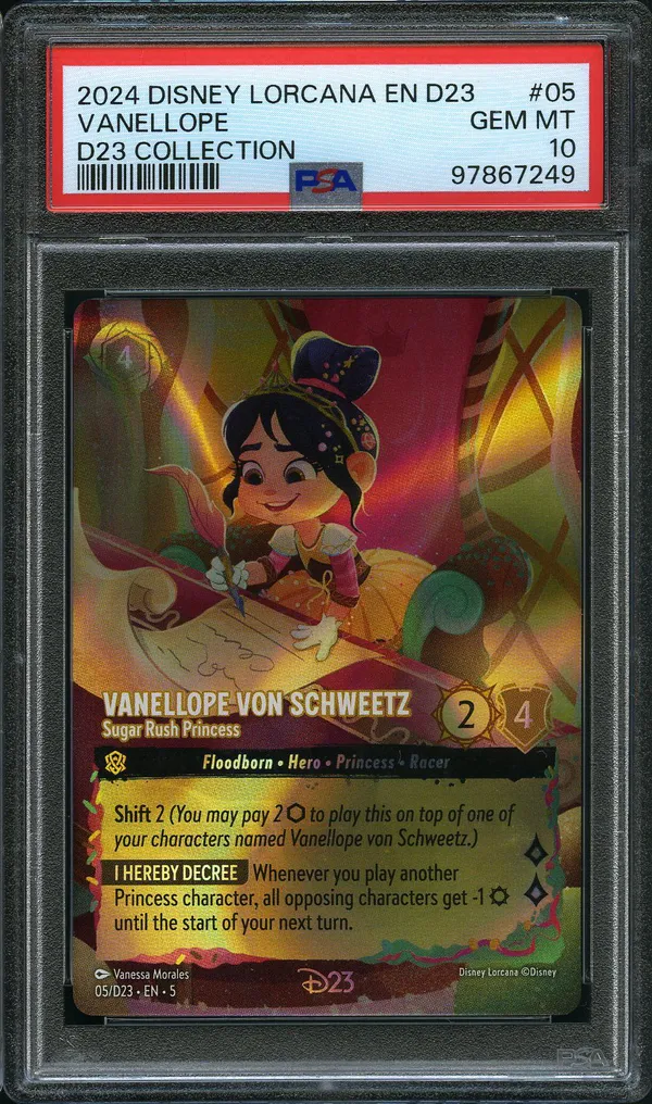 PSA 10 Vanellope Von Schweetz