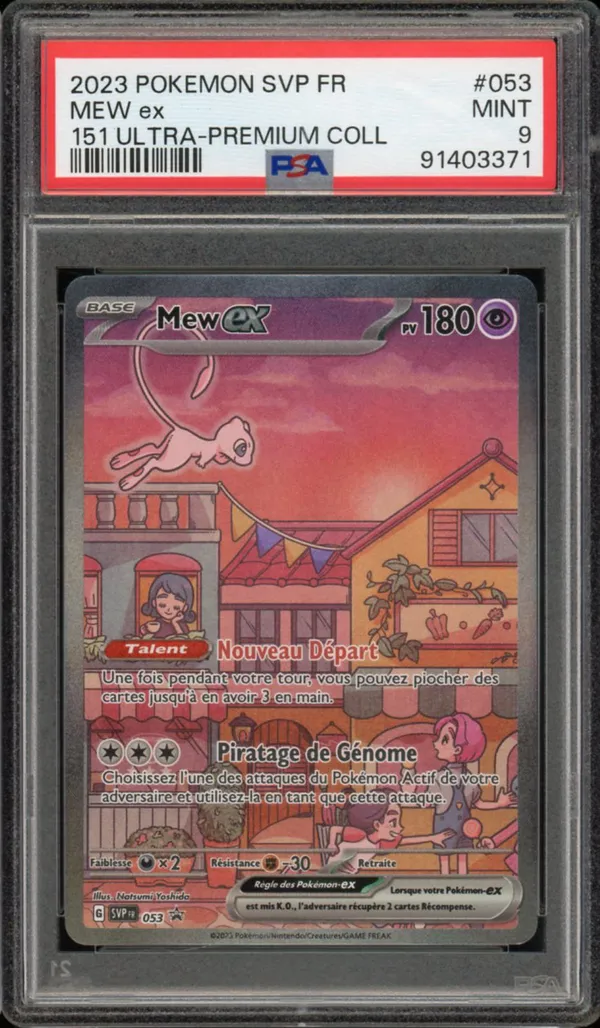 PSA 9 Mew Ex