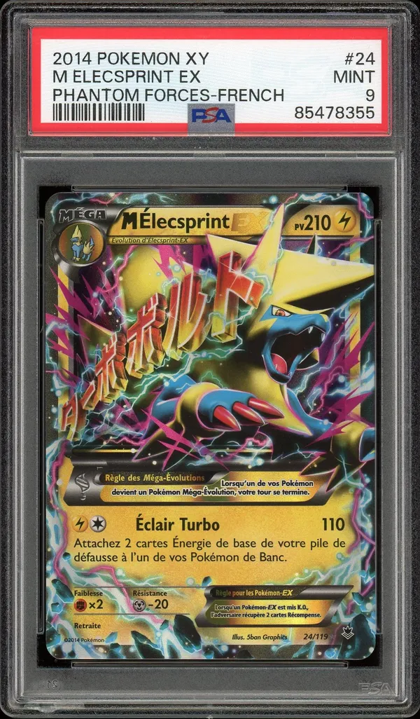 PSA 9 Méga Elecsprint Ex