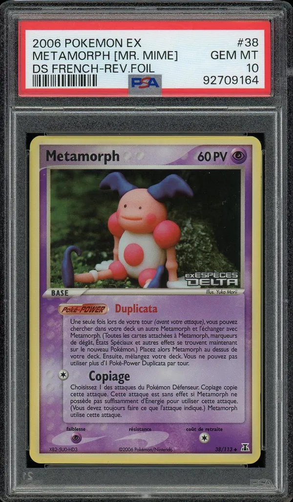PSA 10 Metamorph Reverse