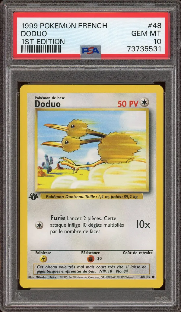 PSA 10 Doduo