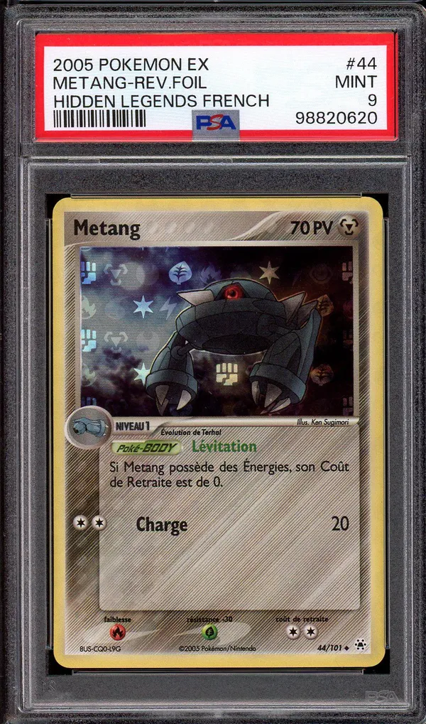 PSA 9 Metang Reverse